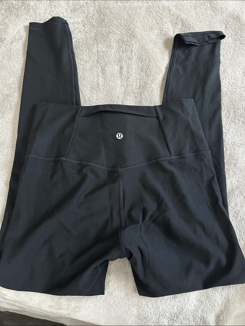 lululemon athletica Black High-Rise Leggings with Back Logo